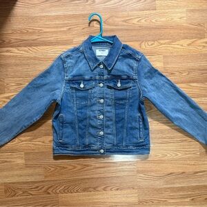 Kids Girls Old Navy Blue Denim Jacket Sz 14-16 (XL)